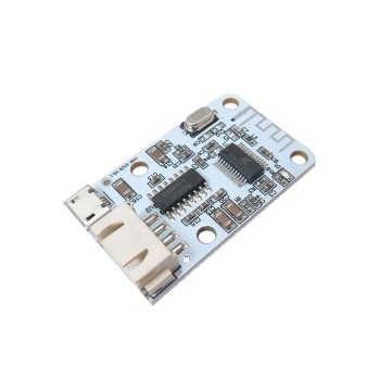 ماژول آمپلی فایر استریو 3 وات با قابلیت تغذیه میکرو USB با چیپ HF43B ماژول آمپلی فایر استریو 3 وات با قابلیت تغذیه میکرو USB با چیپ HF43B