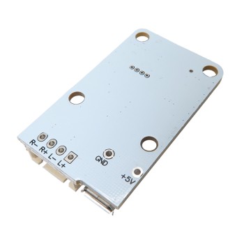 ماژول آمپلی فایر استریو 3 وات با قابلیت تغذیه میکرو USB با چیپ HF43B ماژول آمپلی فایر استریو 3 وات با قابلیت تغذیه میکرو USB با چیپ HF43B