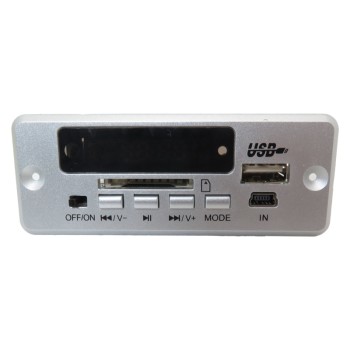 ماژول پخش فایل های صوتی دارای ورودی های بلوتوث / USB / TF CARD