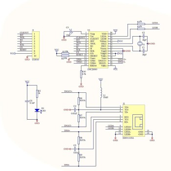 ماژول اترنت ENC28J60 با رابط SPI و خروجی LAN با سرعت 10Mbps