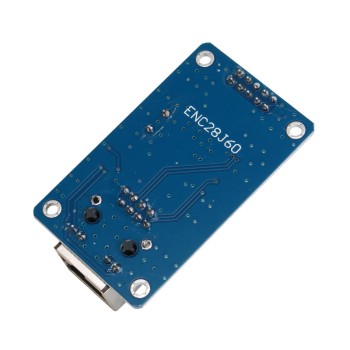 ماژول اترنت ENC28J60 با رابط SPI و خروجی LAN با سرعت 10Mbps