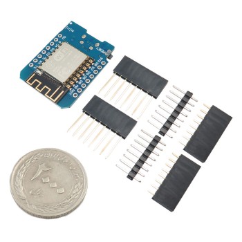 برد WeMos D1 Mini دارای هسته وایفای ESP8266 برد WeMos D1 Mini دارای هسته وایفای ESP8266