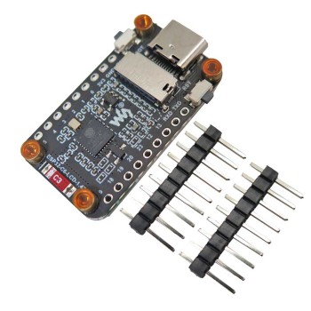 برد توسعه ESP32 C6 با نمایشگر LCD 1.47 اینچ و چراغ‌ RGB