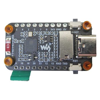 برد توسعه ESP32 C6 با نمایشگر LCD 1.47 اینچ و چراغ‌ RGB
