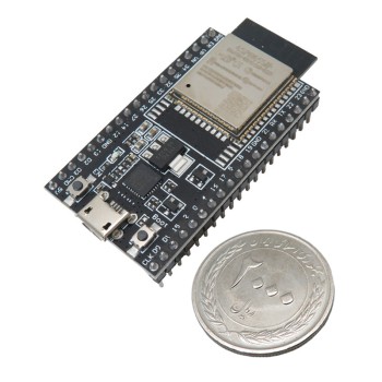 برد توسعه ESP32 WROOM-32D دارای بلوتوث وایفای داخلی و مبدل CP2102