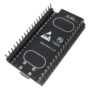 برد توسعه ESP32 WROOM-32D دارای بلوتوث وایفای داخلی و مبدل CP2102