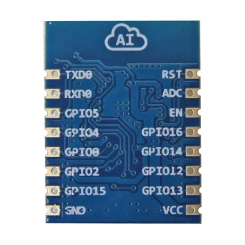 ماژول وای فای ESP-07 با هسته ESP8266 و سوکت IPX با آنتن داخلی