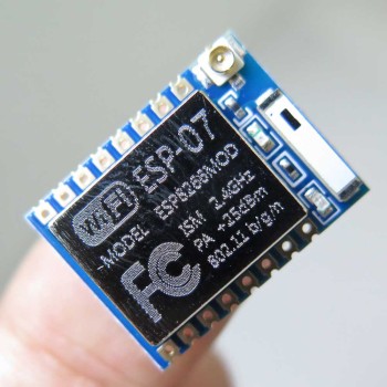 ماژول وای فای ESP-07 با هسته ESP8266 و سوکت IPX با آنتن داخلی