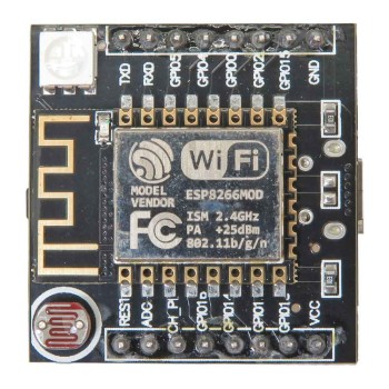 برد توسعه Witty Cloud با وای فای ESP8266 و LDR