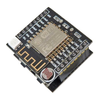 برد توسعه Witty cloud دارای هسته وایفای ESP8266 و دو پورت میکرو  USB پروگرام / پاور