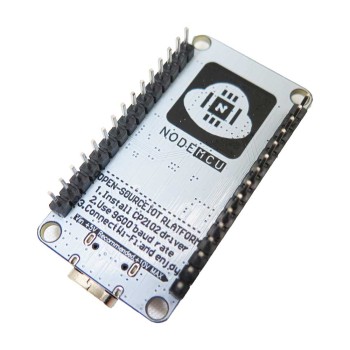 برد توسعه NodeMcu دارای هسته وایفای ESP8266 و مبدل CP2102