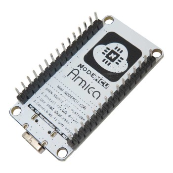 برد توسعه NodeMcu دارای هسته وایفای ESP8266 و مبدل CH9102