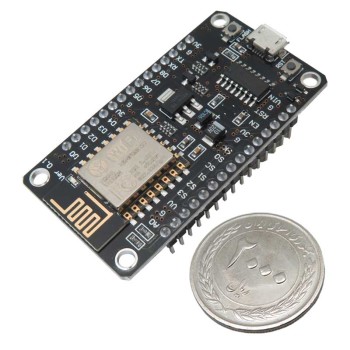 برد توسعه NodeMcu دارای هسته وایفای ESP8266 و مبدل CH340G