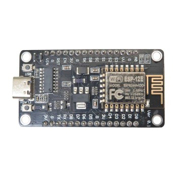 برد توسعه NodeMcu دارای هسته وایفای ESP8266 و مبدل CH340G