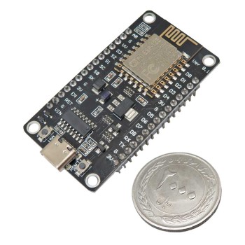 برد توسعه NodeMcu دارای هسته وایفای ESP8266 و مبدل CH340G