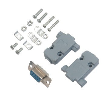 کانکتور DB9 مادگی به پروتکل RS232 با کیس پلاستیکی - بسته 2 عددی