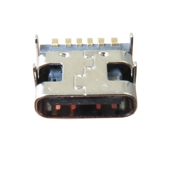 کانکتور USB مادگی Type C شش پین SMD - بسته 4 عددی