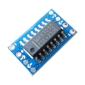 ماژول مبدل سریال TTL به RS232 تراشه max3232 ماژول مبدل سریال TTL به RS232 تراشه max3232