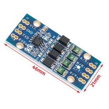 ماژول مبدل دو طرفه RS422 به TTL با پشتیبانی UART