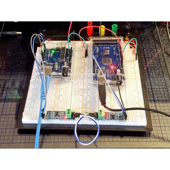 ماژول مبدل TTL به سریال RS485 با تراشه MAX485 ماژول مبدل TTL به سریال RS485 با تراشه MAX485