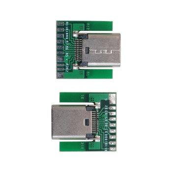 برد برک اوت USB Type C با سوکت مادگی