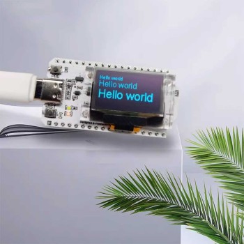 برد توسعه ESP32 دارای بلوتوث ، وایفای داخلی ، مبدل CP2102 و نمایشگر OLED