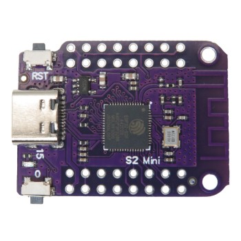 برد توسعه ESP32 S2 Mini دارای حافظه فلش 4MB