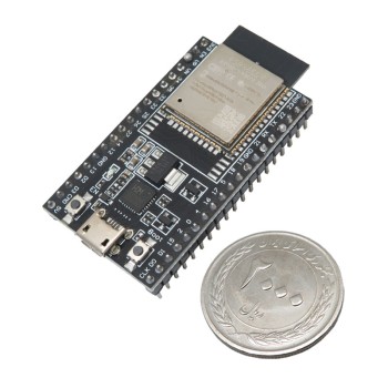 برد توسعه ESP32 WROOM-32D دارای بلوتوث وایفای داخلی و چیپ CH9102X