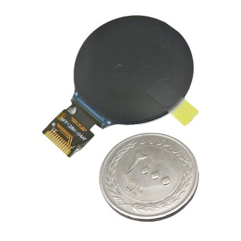 نمایشگر LCD 240x240 گرد 1.28 اینچی GC9A01 نمایشگر LCD 240x240 گرد 1.28 اینچی GC9A01