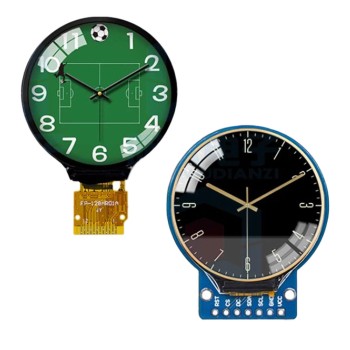 نمایشگر LCD 240x240 گرد 1.28 اینچی GC9A01 نمایشگر LCD 240x240 گرد 1.28 اینچی GC9A01