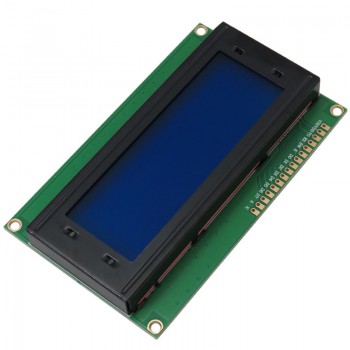 ماژول نمایشگر LCD کاراکتری 2004A آبی رنگ