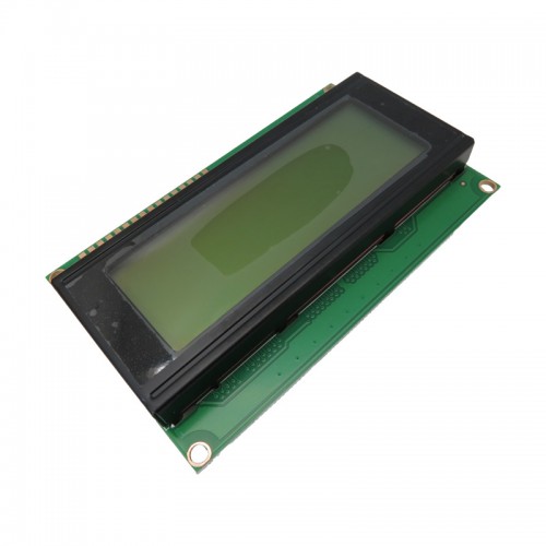 ماژول نمایشگر LCD کاراکتری 2004A دارای رنگ زمینه سبز و ولتاژ کاری 5 ولت