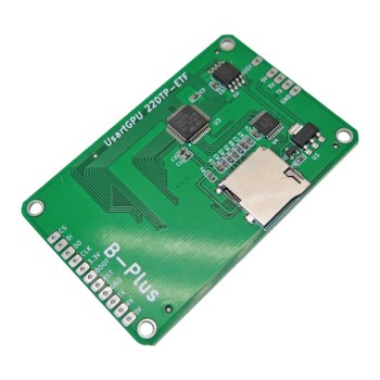 ماژول نمایشگر 2 اینچ TFT تمام رنگی مدل GPU22D با رابط سریال USART