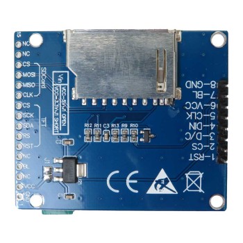 ماژول نمایشگر LCD TFT فول کالر 1.8 اینچ دارای ارتباط SPI و چیپ درایور ST7735R