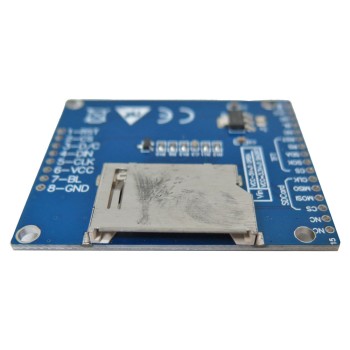 ماژول نمایشگر LCD TFT فول کالر 1.8 اینچ دارای ارتباط SPI و چیپ درایور ST7735R