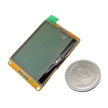 ماژول نمایشگر LCD تک رنگ 128X64 دارای چیپ درایور ST7567
