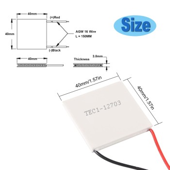 المان خنک کننده ترموالکتریک مدل TEC1-12715