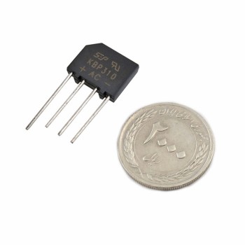 پل دیود شانه ای 3 آمپر KBP310 بسته 2 عددی