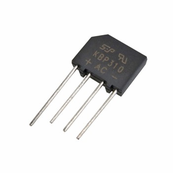 پل دیود شانه ای 3 آمپر KBP310 بسته 2 عددی