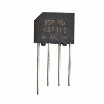 پل دیود شانه ای 3 آمپر KBP310 بسته 2 عددی