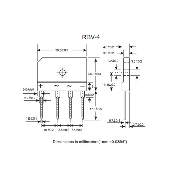 پل دیود RBV5006 