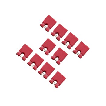 جامپر قرمز 2.54 میلی متری - بسته 10 عددی