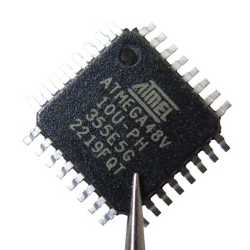 میکروکنترلر ATMEGA48V-10AU دارای پکیج QFP32