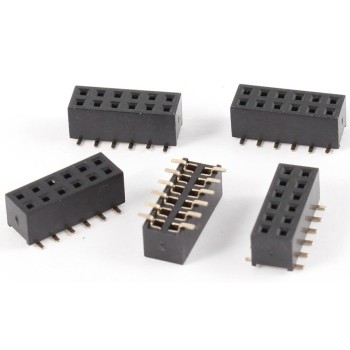 پین هدر 2X10 مادگی SMD - فاصله پین 1.27 میلی متر