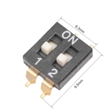دیپ سوئیچ 2 تایی SMD