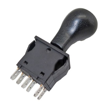 کلید کلنگی 3 حالته 6 پایه 250 ولت 16 آمپر با کاور پلاستیکی