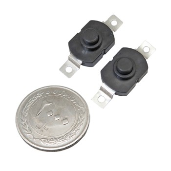 بسته 2 تایی سوئیچ فشاری دارای ابعاد 18mm x 12mm x 9mm