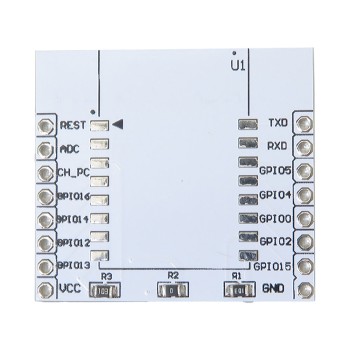 برد کمکی ماژول ESP8266 مناسب ماژول های وایفای ESP-07 / ESP-08 / ESP-12