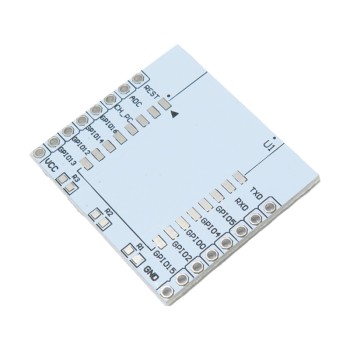 برد کمکی ماژول ESP8266 مناسب ماژول های وایفای ESP-07 / ESP-08 / ESP-12