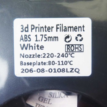 فیلامنت 1 کیلو گرمی پرینتر 3 بعدی ABS با قطر 1.75mm